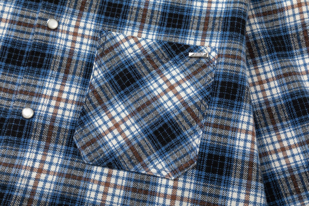AMIRI Plaid Flannel Shirt